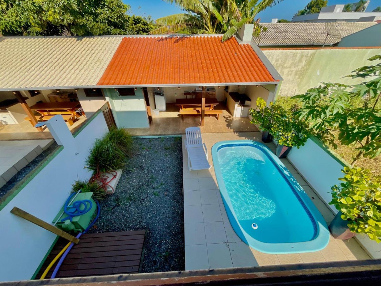 Sobrado Com Piscina Em Mariscal Bombinhas Rutilio N 350 Villa Luaran gambar